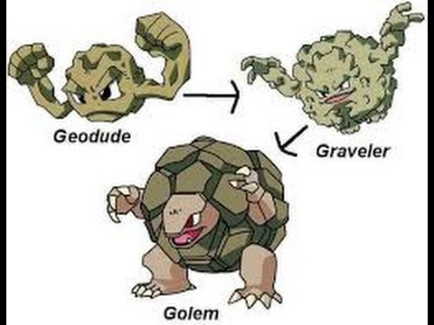 Pokemon Geodude Evolution Chart