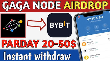 Gaga Node Airdrop Earn Per Day 20$ || Gaga Node Daily Mining Airdrop || Gaga Node daily Income App