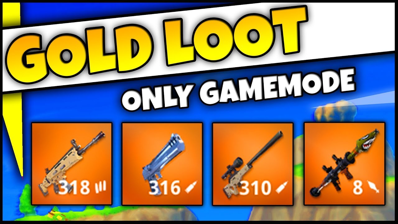 Gold Legendary Guns Only Gamemode Fortnite Battle Royale Solid - gold legendary guns only gamemode fortnite battle royale solid gold gameplay