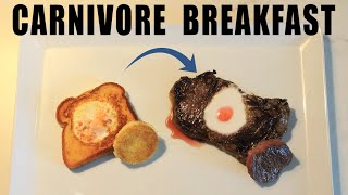 Classic Breakfast Dishes Turned Carnivore