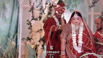 Tying the knot in timeless style. 🤍🌿