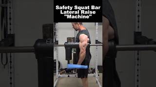 DIY Lateral Raise Machine That Actually Works #homeGym #shoulders