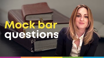 How to take a practice bar exam [pass the bar on the first try!]