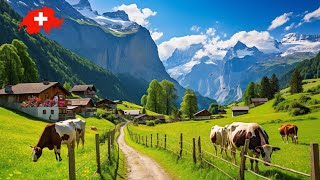 Lauterbrunnen The Most Heavenly Beautiful Place In Switzerland, Walking Tour  Grindelwald