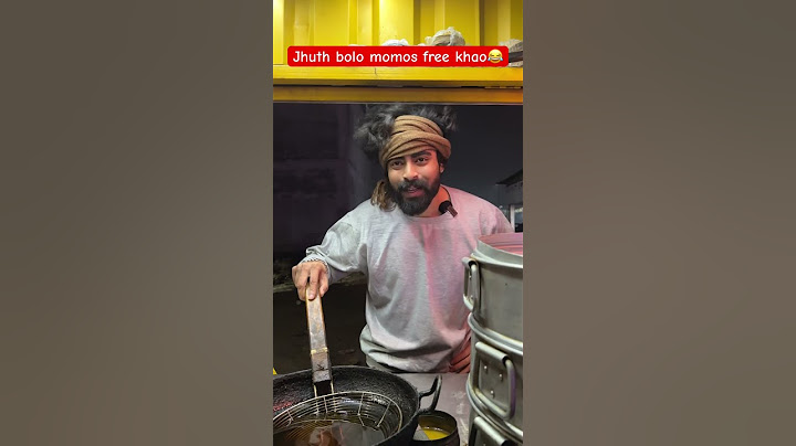 Jhuth bolo momos free khao😂 #shorts #momoswala #idiots #comedy