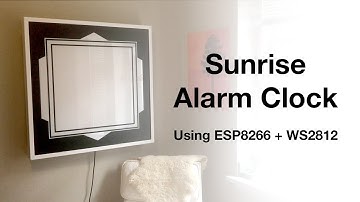 DIY Sunrise Alarm Clock
