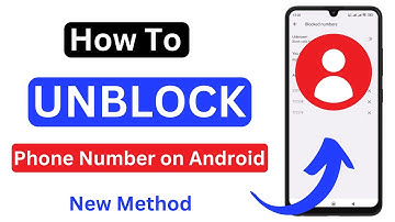 How to unblock a number on android | how to unblock someone on the mobile Phone