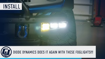 Diode Dynamics Fog Pocket Lights! / 21+ Ford Bronco Install
