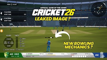 Cricket 26 LEAKED Screenshot ?? 😱 New Bowling UI, Timing Bar & Wind Radar Revealed?