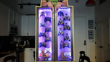 DIY Controller 🎮 Rack, Organized Nostalgia