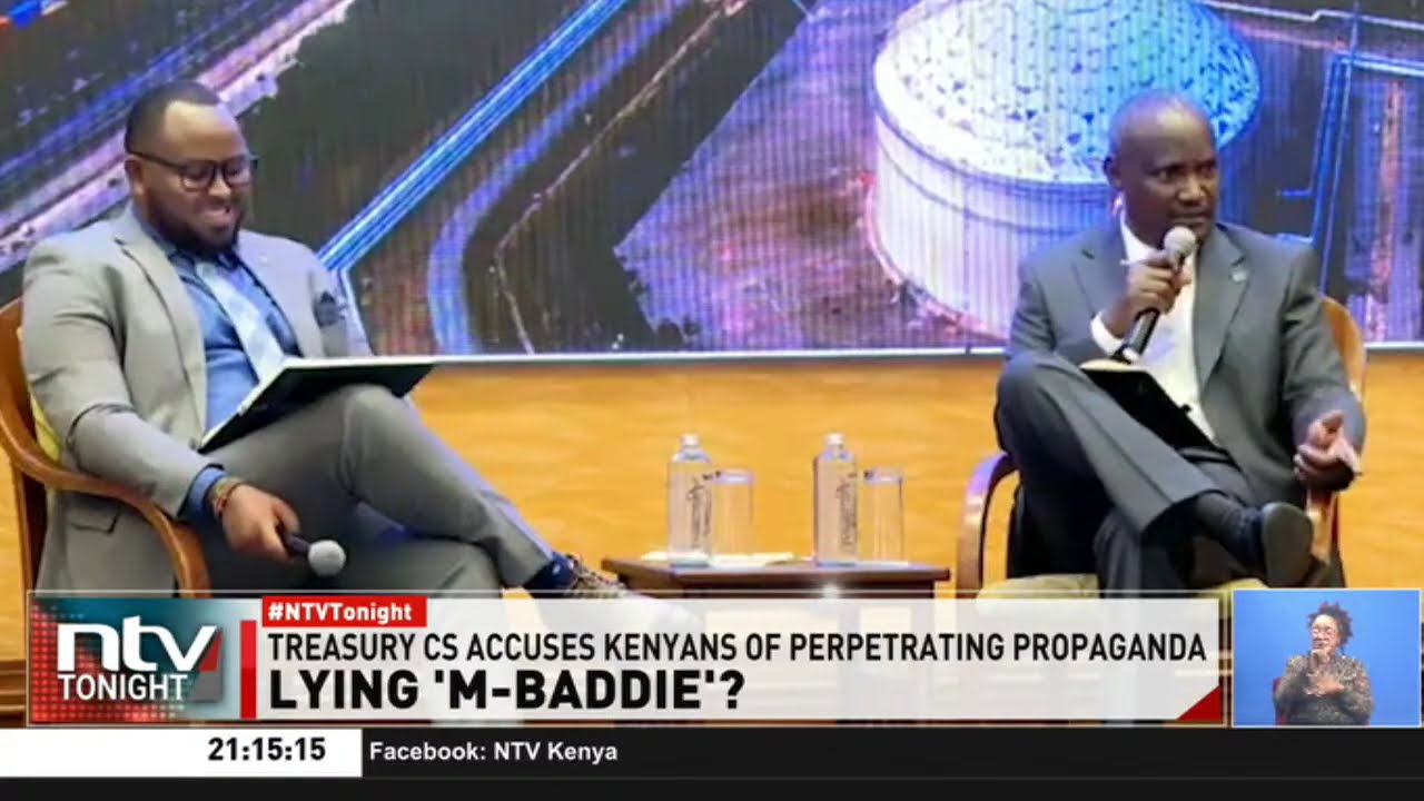 CS Mbadi admits he misled Kenyans about National Infrastructure Fund being registered as an entity