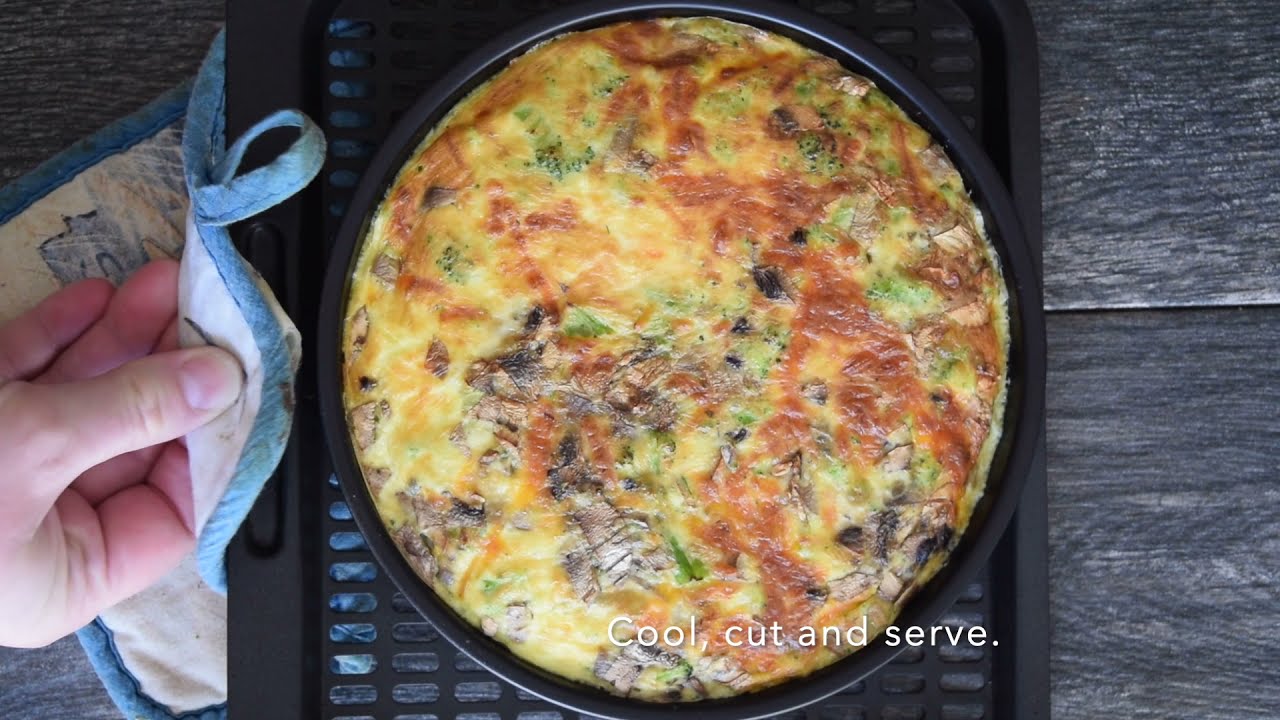 Air Fryer Quiche Recipe YouTube