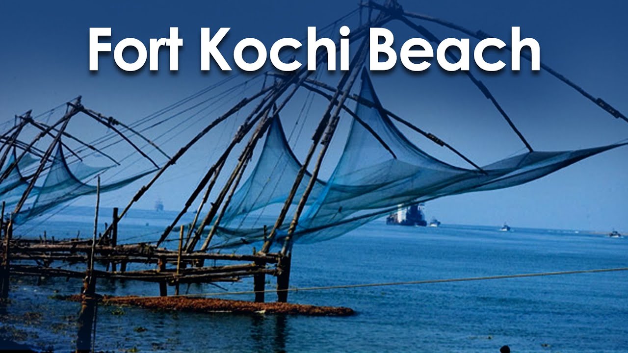 Chinese fishing nets at a harbor, Cochin, Kerala, India Stock Photo - Alamy