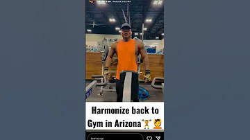 Harmonize Tz Kondeboy Back To Gym In Arizona Bongofleva Kondeboy 