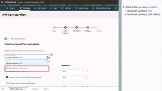 Generating Period Movement Variance Insights in Cloud EPM