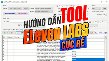 #14. Hướng Dẫn Dùng Tools Elevenlabs Hơn 300+ Giọng Đọc - Elevenlabs Unlimited Full 300+ Voice