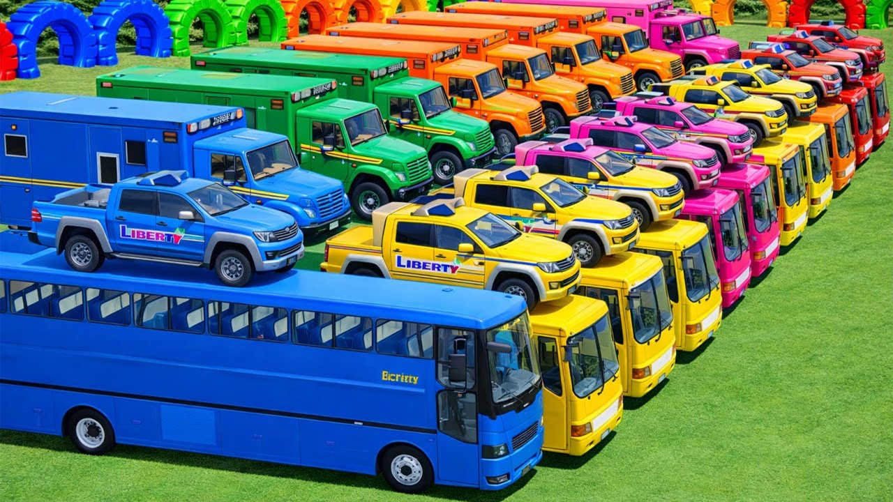 Transporting American Mixer Trucks Escaping a Dangerous Route! 🚚 Farming Simulator 22 #22