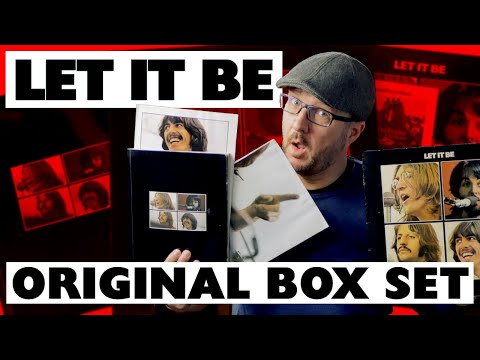 ヤ*ス様 LET IT BE / BOX (UK Apple Org) BEAT The Beatles Let It Be - Box Set - VG - Apple label Export