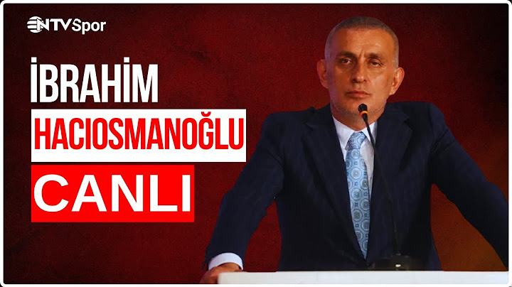CANLI- TFF Başkanı İbrahim Hacıosmanoğlu Konuşuyor | TFF Mali Genel Kurulu