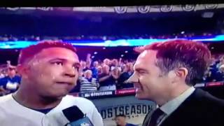 Salvador Perez Hilarious Interview