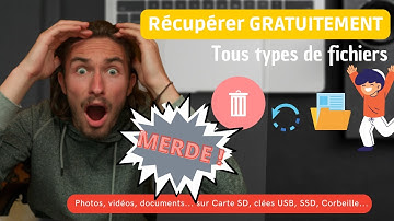 Récupérer GRATUITEMENT des fichiers EFFACES, simple et rapide !