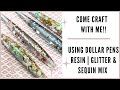 PERSONALIZED RESIN PENS | FULL PROCESS VIDEO | FAST | EASY AND INEXPENSIVE | CRASPIRE