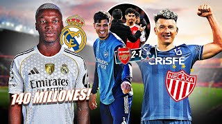 140 MILLONES OFRECE REAL MADRID POR MOISES CAICEDO, HINCAPIÉ DEBUTA, BYRON PALACIOS AL NECAXA!