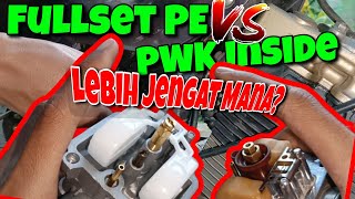 Setingan Karbu PE original vs PWK Inside pake Nozzle PWK