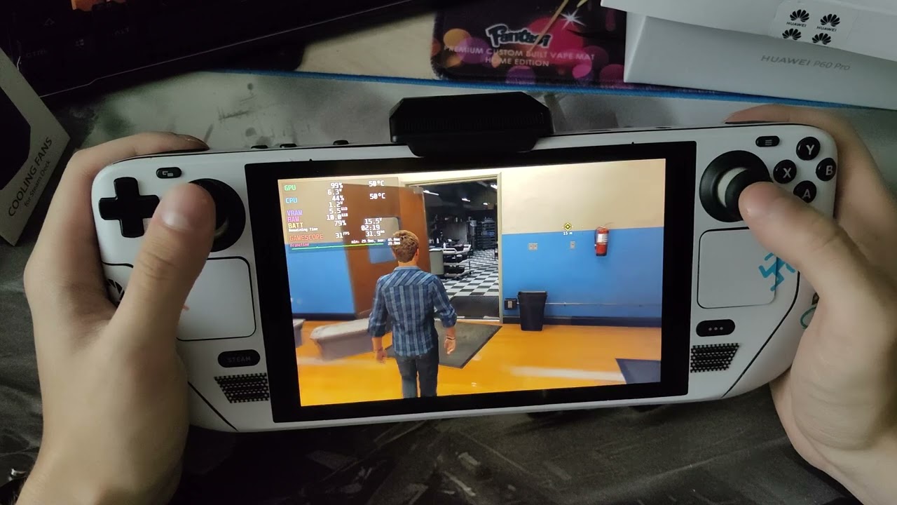 обзор кулера для steam deck (аналог jsaux)