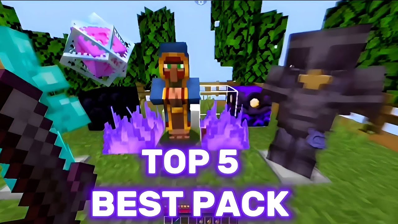 Top 5 Best PVP Texture Pack is here!! - YouTube