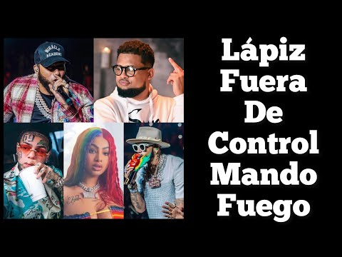 LÁPIZ CONCIENTE FUERA DE CONTROL ARREMETE CONTRA EL ALFA ANUEL YAILIN LA MÁS VIRAL Y TEKASHY 6IX9INE