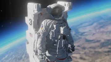 EMU MMU space suit REALTIME EEVEE