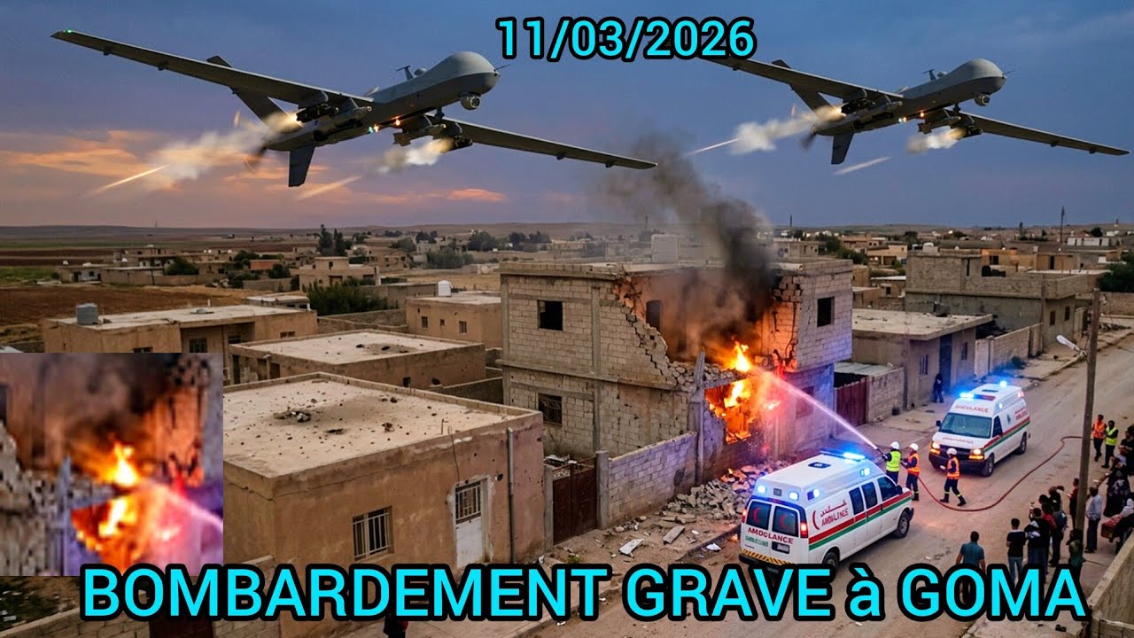 11/03 HIZI HAPA HABARI ZA KWELI KUUSU MASHAMBULIZI YA NDEGE MJINI GOMA ASUBUI YA LEO MAPEMA 