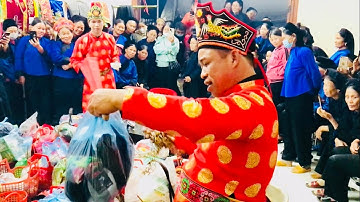 Hát then hay, lẩu then Thế bản thí. P8 Tổ sư khám lễ, ban phước lộc cho con thớ, hương, cầu, gửi