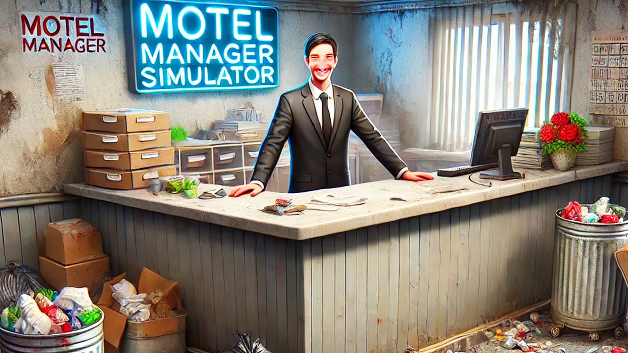 SYMULATOR INNY NIŻ WSZYSTKIE??? | MOTEL MANAGER SIMULATOR #1 #simulatorgames #gameplay