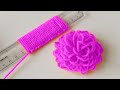 How to make flower with wool and scale  hbf arts  craft