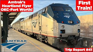 AMTRAK'S HEARTLAND FLYER: AVGEEK rides on a TRAIN for the FIRST TIME! | Trip Report #41