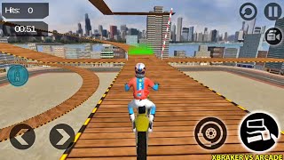 City Bike Stunt Parking Adventure 🚴 Motobike Driving Stunts Simulator - Android Gameplay Walkthrough screenshot 2