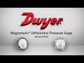 Magnehelic Differential Pressure Gage Series 2000 Magnehelic Differential Pressure Gage Series 2000