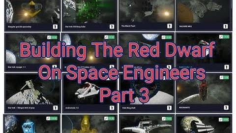 Building The Red Dwarf On Space Engineers Part 3