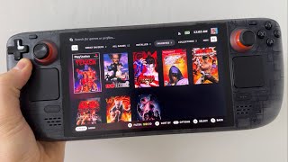 All Tekken Games from Tekken 1 to Tekken 8 on Steam Deck Oled!