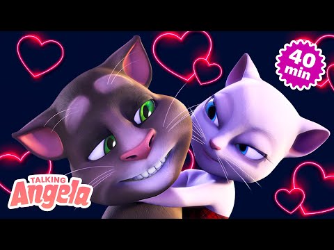 Talking Angela’s Valentine Day ❤️ Talking Tom & Friends Compilation