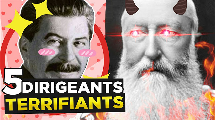 5 DIRIGEANTS les plus TERRIFIANTS du XXème siècle