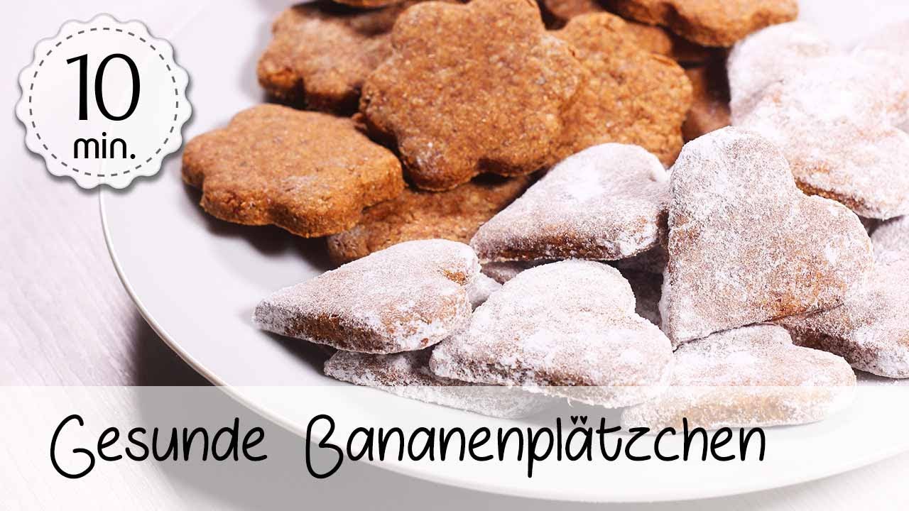 Bananenplatzchen Zum Ausstechen Vegane Gesunde Kekse Zum Ausstechen Vegane Rezepte Youtube