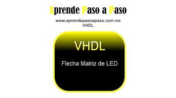 Flecha Matriz de LED
