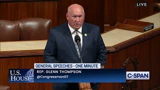 Congressman Glenn &quot;GT&quot; Thompson Recognizes Del Spafford