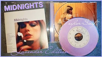 TAYLOR SWIFT MIDNIGHTS Album LAVENDER Edition (2022) | UNBOXING | @sereniedawn