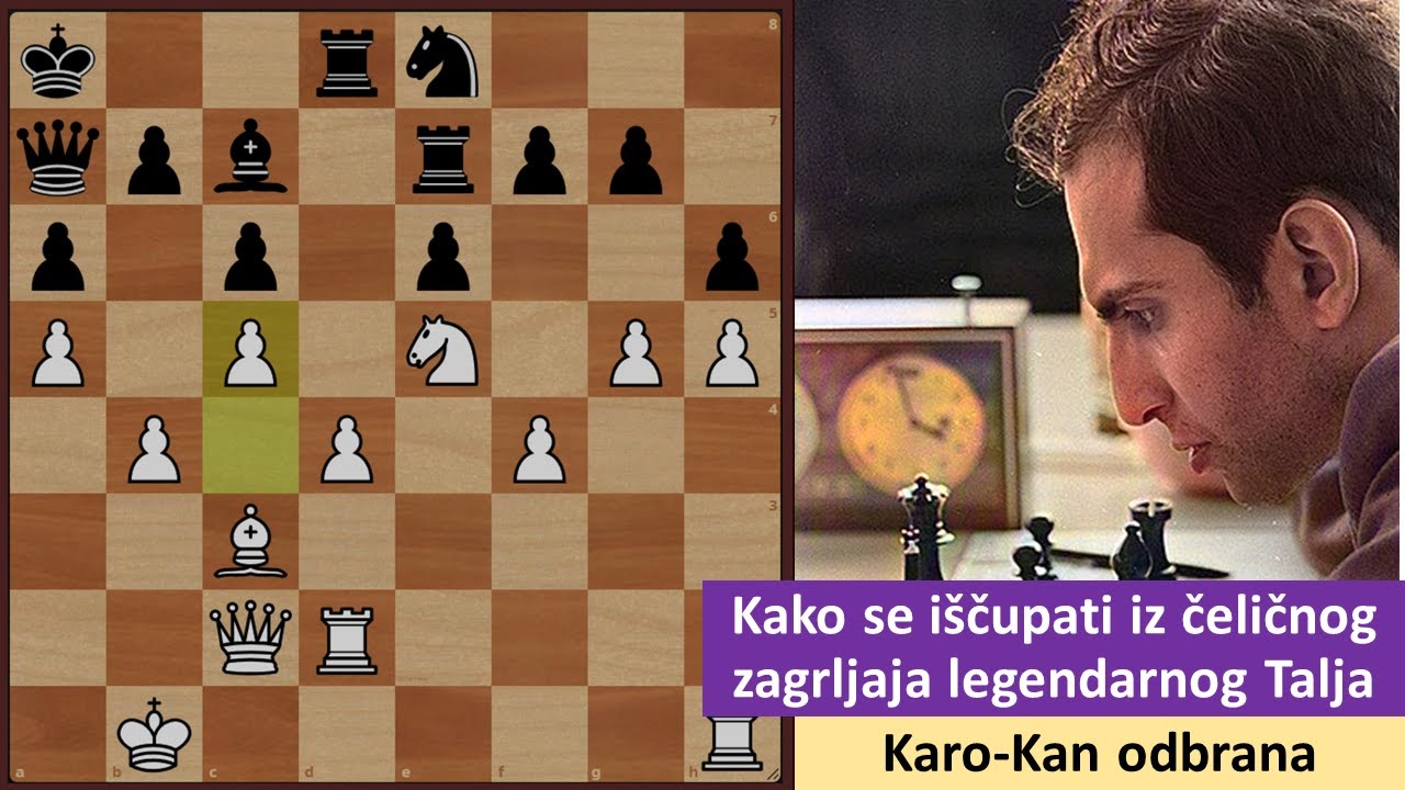 Kako se iščupati iz čeličnog zagrljaja kobre genijalnog Talja - Karo-Kan odbrana