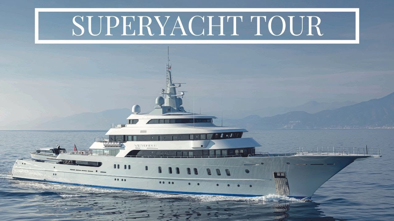 VICTORIOUS 85M 279 Akyacht Superyacht For Charter YouTube