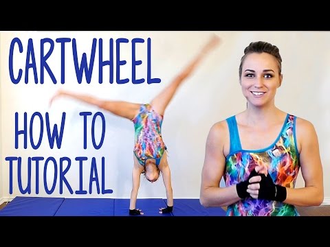 Cartwheel Tutorial! Gymnastics Workout At Home, Flexibility Stretches, Exercise Routine